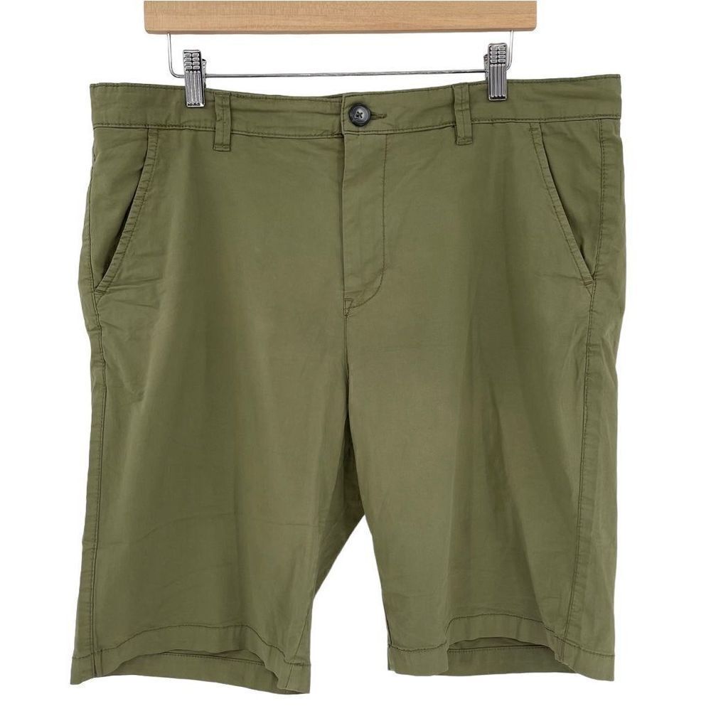 Carbon2Cobalt Endeavor Shorts‎ Durable Soft Stretch Men 36 Olive Green 122084
